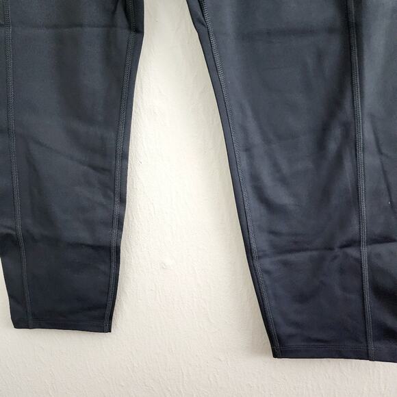 NWT Girlfriend Collective Compressive 7/8 Pocket Legging 3XL Black High Rise - Picture 7 of 12